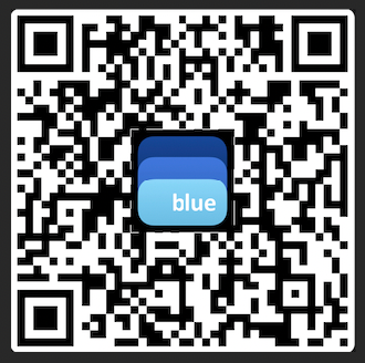 Bitcoin QR code from Blue Wallet